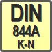 Piktogram - Typ DIN: DIN 844